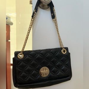 Kate Spade gold chain quilted handbag